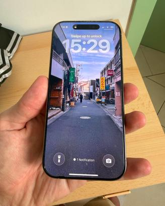 Iphone 16 pro titanium 256giga 93% PERFETTO