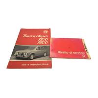 Libretto uso e manutenzione Alfa Romeo Giulia 1977