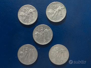 Monete 1911 valore 20 cent