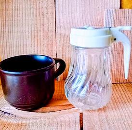 Tazza gres Kiln Kraft England e dispenser '70