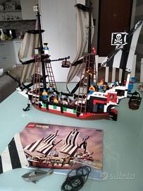 Set lego pirati 6286 completo con figure e istruzi