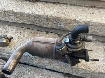 Turbina e catalizzatore Opel Corsa C CDTi 1.3 