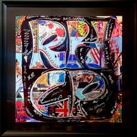 RHCP  (Opera Originale  70x70cm)