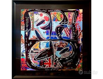 RHCP  (Opera Originale  70x70cm)