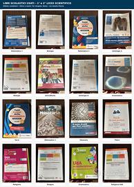 Libri scolastici usati 1° e 2° Liceo Scientifico –