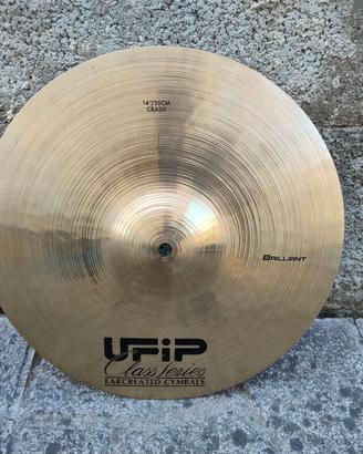 Piatto crash ufip class series brilliant batteria