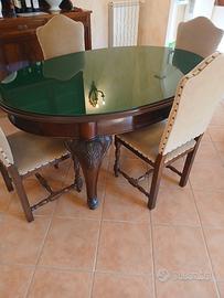 Tavolo chippendale fine 800