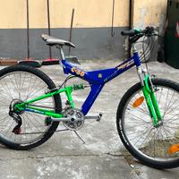 Bici MTB biammortizzata 26”