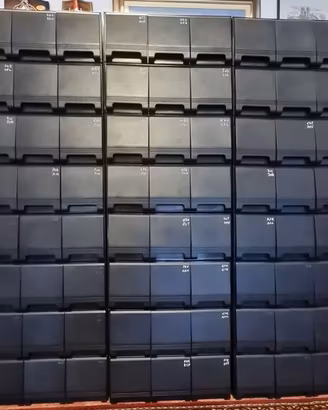 Cassettiere porta CD 78 posti