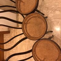 Sedie in paglia di Vienna