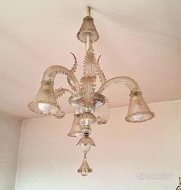 Lampadario di Murano 3 Bracci