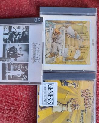 CD dei Genesis (4 cd) originali ultima restering