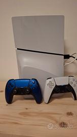PS5 Slim disco 512 gb 2 controller 2 giochi