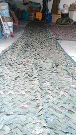 Casotto/tenda da caccia con giostra per pavoncelle