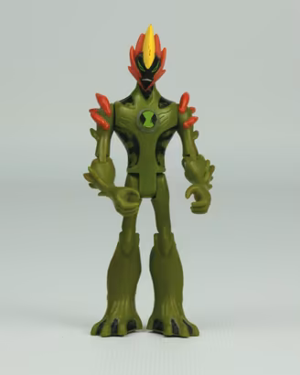 Ben 10 Fangofiammante Swampfire action figure Band