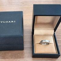 Fede anello Bulgari B zero.1 con diamanti e oro b