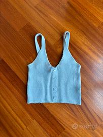 Top celeste Subdued one size