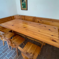 Cassapanca/sedile arredamento rustico massello