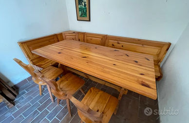 Cassapanca/sedile arredamento rustico massello