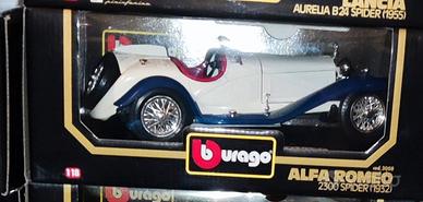 Ferrari Mercedes Alfa Romeo BBurago con scatola