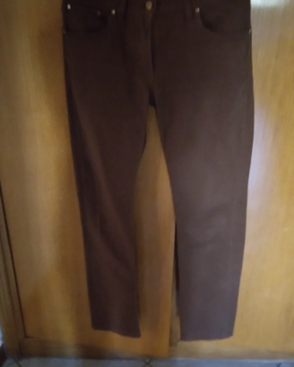 Pantaloni donna marroni Luisa Spagnoli