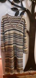 Abito simil missoni taglia 44