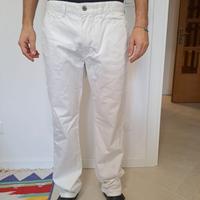 Pantaloni bianchi uomo SLAM