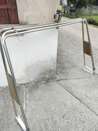 ROLL BAR abbattibile in acciaio con luci