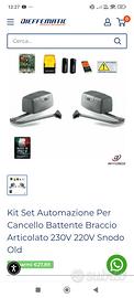 kit cancello automatico 