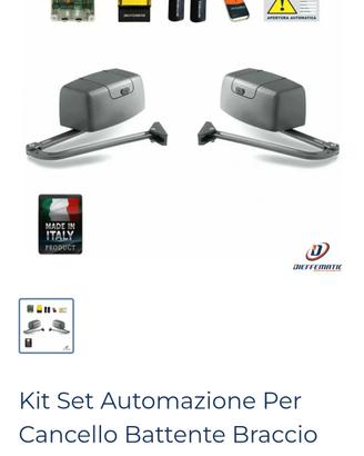 kit cancello automatico 