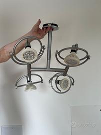 Lampadario faretti led  a soffitto 