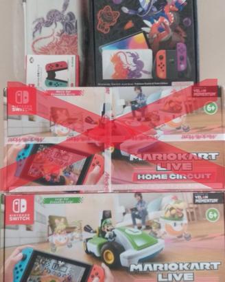 NINTENDO SWITCH + MARIO KART LIVE "Luigi Set" etc.