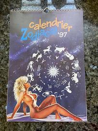 calendario 1997 segni zodiacali con pin up