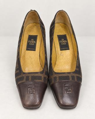 Fendi vintage Zucca décolleté taglia 35,5
