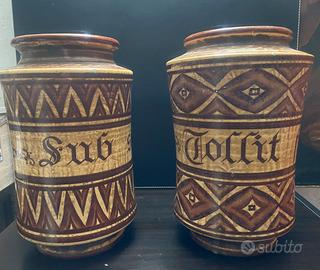 Vasi Maiolica G. Giotto M.S.S. Monte San Savino AR