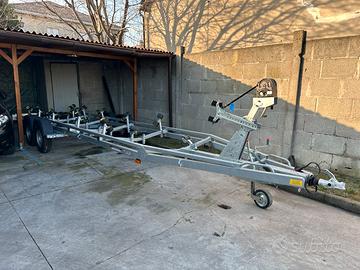 Rimorchio Cresci N3500/R con dotazione "R"