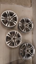 Set 4 cerchi in lega 16" originali BMW -restaurati