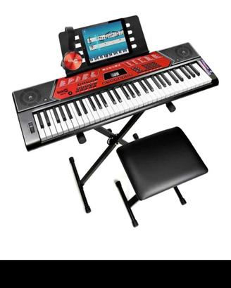 Tastiera elettronica con pitch bend, supporto
