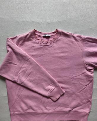 Felpa oversize rosa