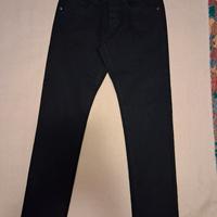 jeans neri uomo Cotton & silk