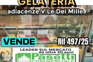 GELATERIA di mq 50, adiacente Viale Dei Mille