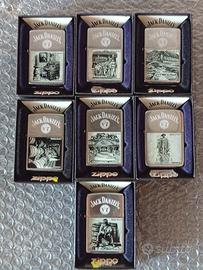 zippo jack daniels serie da 7 