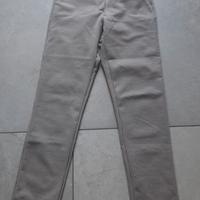 pantaloni eleganti color nocciola