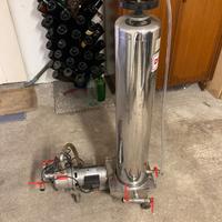 Filtro a sacco per vino