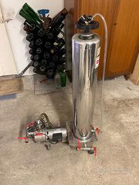 Filtro a sacco per vino