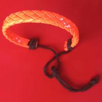 Braccialetto Arancione in similpelle