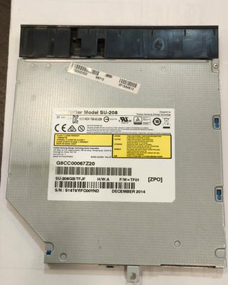 Lettore Masterizzatore CD/DVD HP