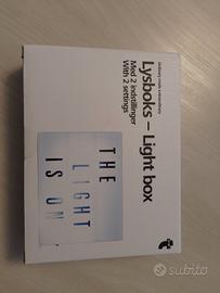 Lysboks - Lightbox LED (scatola luminosa)