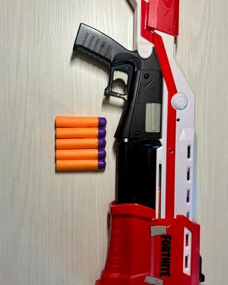 Fucile a Pompa Nerf Fortnite TS + 5 Dardi MEGA
