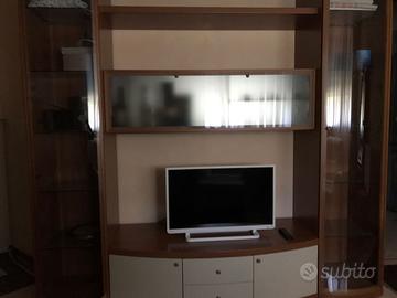 Mobile per soggiorno in stile moderno cm 225x240h